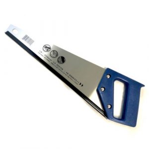 Toolbox Hand Saw with Blue Handle