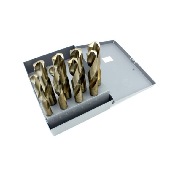 8PC COBALT SILVER & DEMING DRILL BIT SET